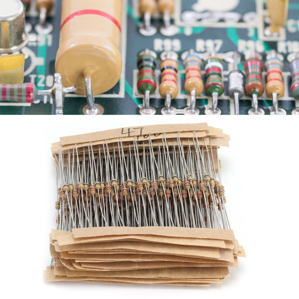 300Pcs Assorted Carbon Film Resistors 30 Values 5% Tolerance 0.6W 10Î©-1Mî© 9411382427872