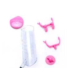 Hanging Pet Water Dispenser 350ML for Small/Medium Dogs & Cats Pink