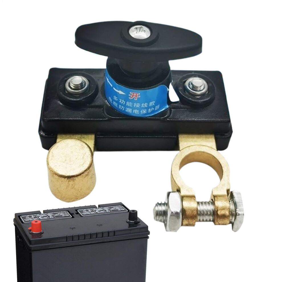 Car Battery Disconnect 100A Heavy Duty Waterproof Power Isolator For Car Truck Automotive Maintenance Emergency Cut Off 9382693034335
