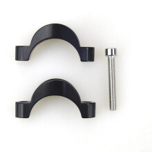 Bicycle 318mm Spacer Alloy Riser Set Heightening Pads For Aero Handlebar Extension Aluminum Diameter 10mm 20mm Options