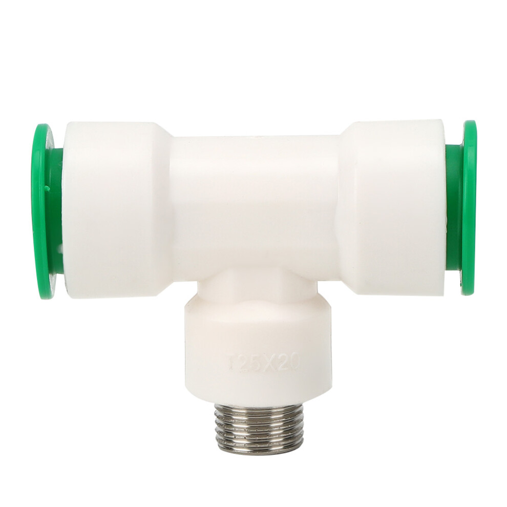 Union Tee Connector, Water Purification Quick Fitting, Leak-Free Connection, Durable Polypropylene, For Hot And Cold Water Pipes, Pure Drinking Water 9169997521200