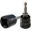 Power Wing Nut Driver 1/4 Inch Hex Shank Slot Wing Nut Drill Bit Socket Wrenches Panel Nut Screws Trailer Jacks Adapter 2