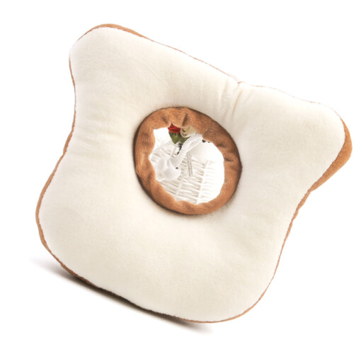 Adjustable Plush Cat Cone Collar, Size L, Max 26cm Head Circumference 2