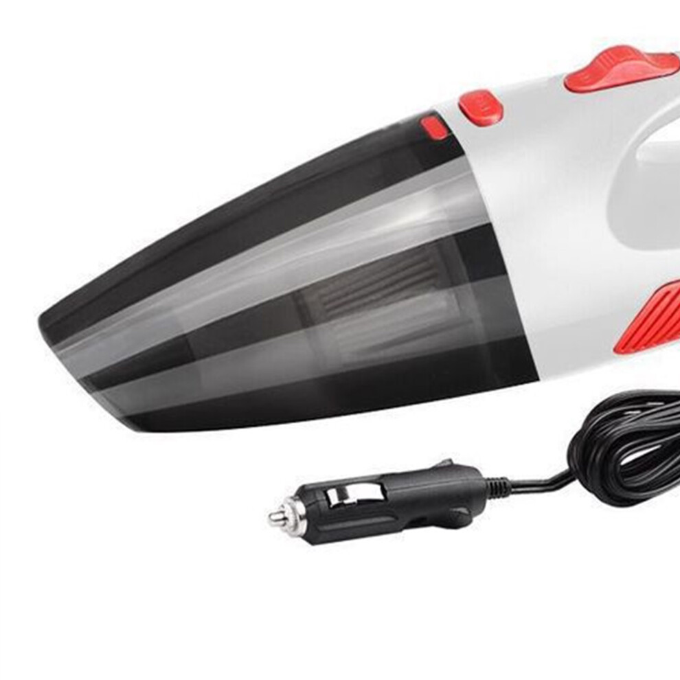 120W Handheld Car Vacuum Cleaner With Led For Dry Wet Use Light 4351374803954
