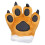 Simulation Tier Krallen Handschuhe Niedliche Tiger 5