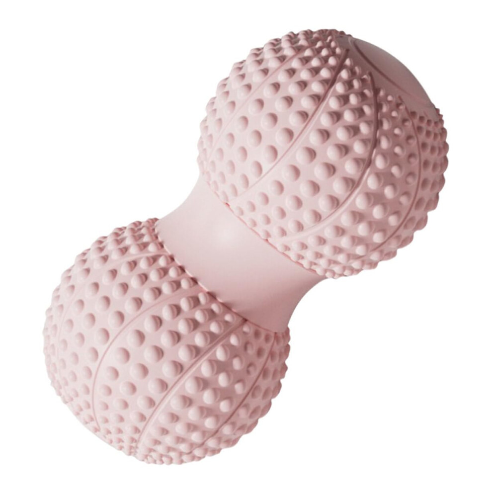 Pink Small Massage Ball Peanut Ball Fascia Release Back Neck Massage Manual Deep Tissue Trigger Point Massager Yoga