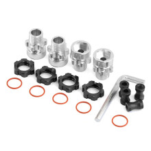 Voor Slash2WD Rustler Stampede Bandit 4WD 12 Tot 17 mm Combiner, Speelgoedauto-Upgradekit, Zwart