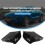 2Pcs Black Door Armrest Organizer Storage Box for  911 Boxster Cayman 2013-2019 4