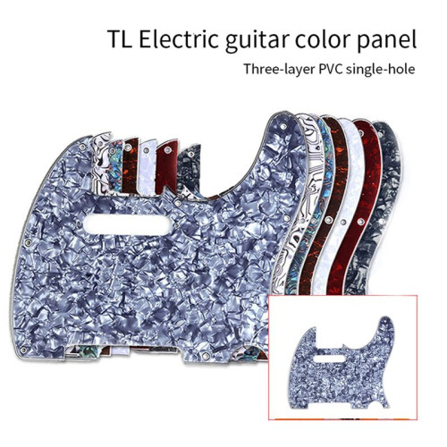 TL Plektrumskydd Scratch Plate Gitarrdelar för US Standard 8 Skruvhål TL Gitarrplektrumskydd Scratch Plate,G 1