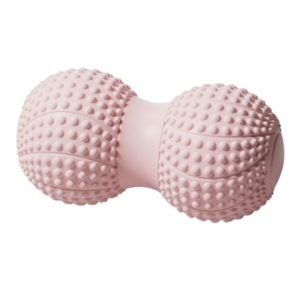 Pink Muscle Massaging Ball Back And Feet Manual Massage Tool Small Fascia Peanut Ball For Yoga And Acupoint Relief