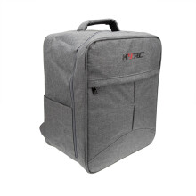 RC Auto Aufbewahrung Tasche Handtasche Rucksack für Axial SCX10 für TRX4 Slash HQ727 Short Truck 1/10 RC Crawler Drift Auto,Grau