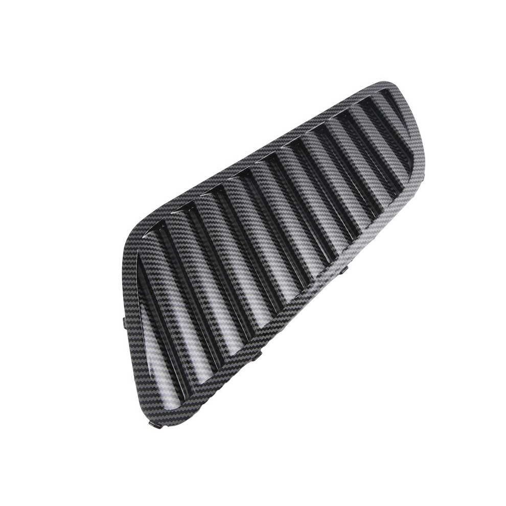 Car Front Grill Hood Cover, Carbon Fiber Bonnet Grill Air Outlet Vent Cover Trim For- E90 E91 E92 F30 E46 Dtm Style 6032328744698