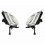 2X Clear Front Bumper Fog Light with 881 Bulbs for   2011 2012 2013 7
