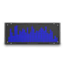 LED-Musik--Display, DIY-Kit, 16 X 32, Rhythmus-Lichtuhr, 8 Arten -Modus, SMD-LöT-Display-Licht, Blau