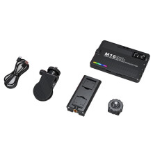RGB Rechargeable Clip- Fill Light Adjustable Portable Lamp for Phone, Pad, for Makeup, Selfie, Vlog