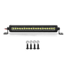 RC Car Roof Lamp 24 36 LED Light Bar för 1/10 RC Crawler Axial SCX10 90046/47 SCX24 D90 TRX4 Body, C