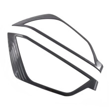 Voor D-MAX DMAX 2021 2022 2023 ABS Koolstofvezel Auto Koplamp Cover Trim Frame Accessoires