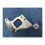Auto Linker Spatbordsteun voor  Model 3 1086016-SO-A 6