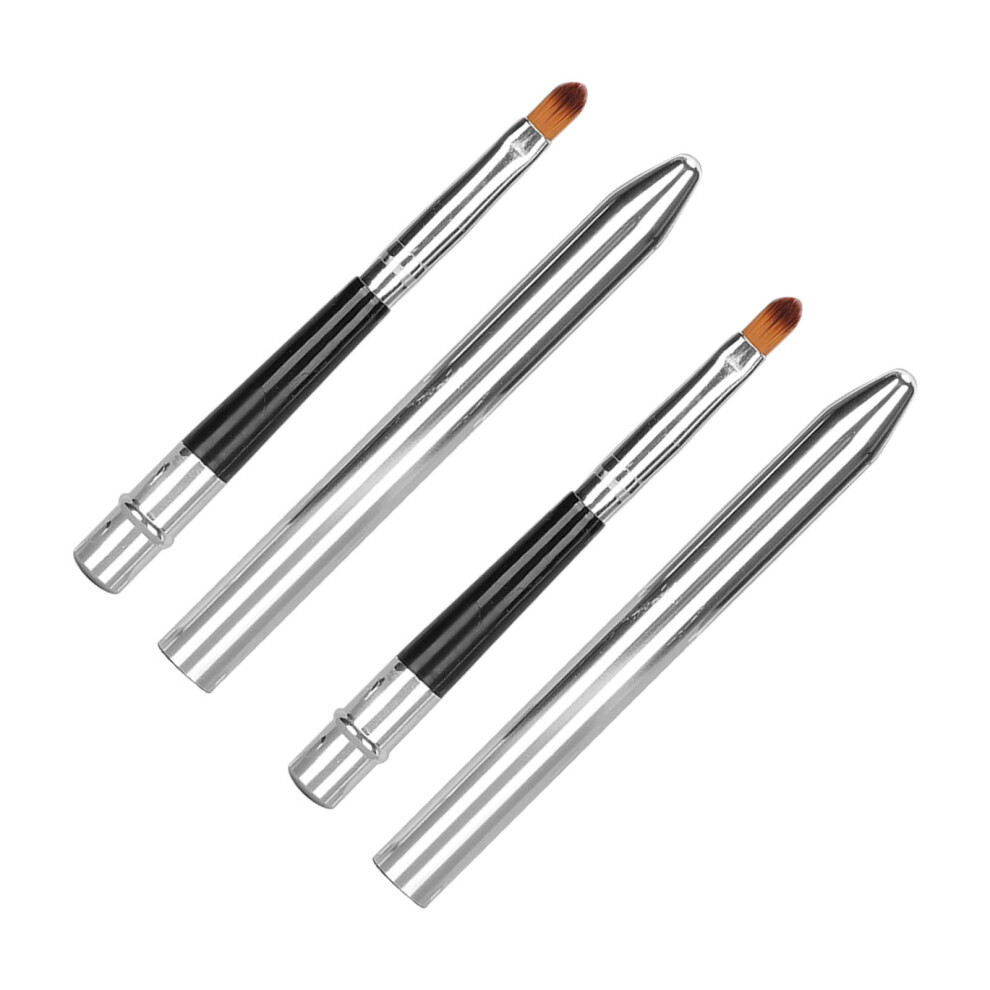 2 StÃ¼ck Lippenpinsel, ergonomisches Design mit