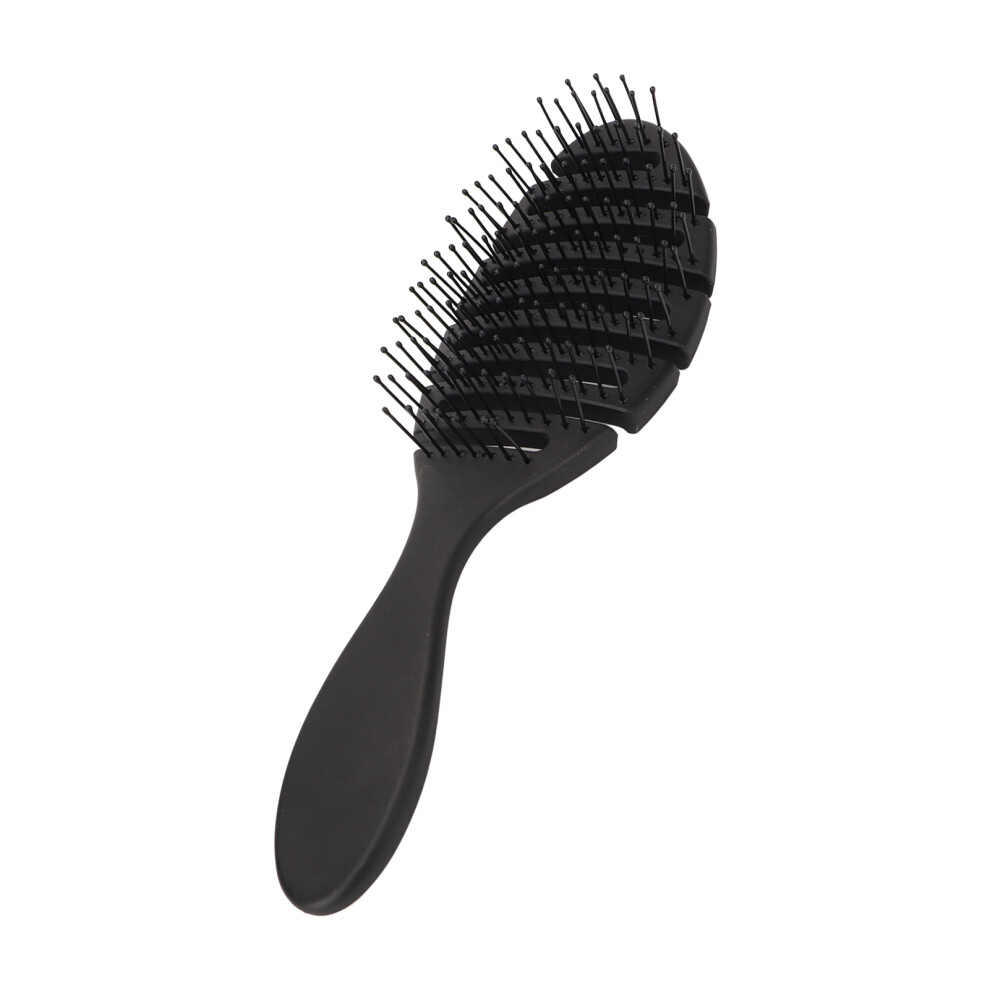 Detangling Hair Brush, Pig Bristle Comb for Men Women Hair Salon Massage, Elastic Brush Teeth Round Brush Teeth for Deep Scalp Care