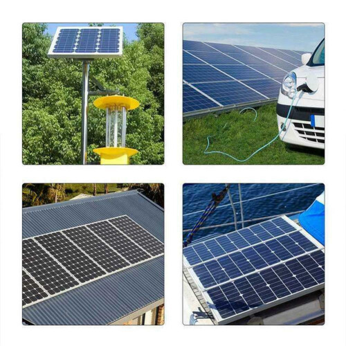 200W Solar Panel Kit Solar Panel Hoch Effizientes Reise und Telefon Boot Tragbares 12V LadegeräT mit Controller 40A 2