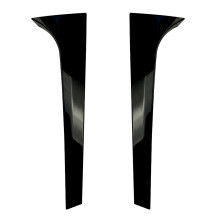 Paar Verticale Achterruit Zijspoiler Canard Splitter voor  Kodiaq Glanzend Zwarte Retrofit