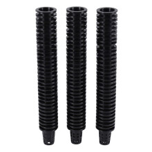 100-Pack 1,77 Tums Nätkoppar med Slitsade Nät, Brett Läppfilter Växtnätkruka Hinkkorg för Hydroponics Aquaponics Orkidéer