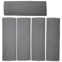 Flower Pot Hole Grid Mat Bottom Grid Mat 4 Inch x 12 Inch 5 Pieces of Gasket-Bonsai Drainage Net