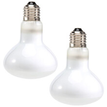 NOMOYPET 2-Pack Reptil Uvb Uva Värmelampa för Reptiler Verkligen Solliknande Stark Värme för Reptiler, Amfibier och Fåglar (100 W)