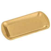 Piatto Piano Piatto Rettangolare nel Acciaio Inossidabile 304 Piatto per Barbecue Coreano, Piatto per Sushi, Vassoio Portaoggetti per Dessert, D