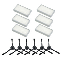 Adatto per Accessori per Robot Spazzare V3 V3S V5 V5S Pro Schermo Filtro HEPA con Spazzola Laterale