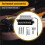 Licensierad Gitarr Tremolo Bridge System Set för  Stratocaster Squier Elektrisk Gitarrbyte, Svart 3
