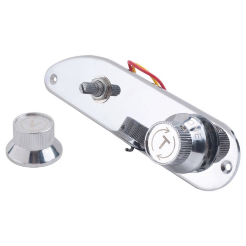 Placca di Comando Cromata per Basso Elettrico  51 P Originale 1