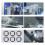Kamerafilter för Insta360Ace Pro Camera Lins Filter Adapter Ring med UV-Lins + Linslock Kamera Multi-Function Kit 8