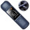 Alcohol Sensor LCD Display Blue ABS BuiltIn Rechargeable Battery 3Color LED Indicator Direct Installation 4