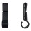 Helmet Clips for  Light Lamp Hard Hat Light Clips,Hardhat Accessory,Easily Mount Hook for Helmet,Cap Strap 100 Pcs 9