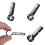 Helmet Clips for  Light Lamp Hard Hat Light Clips,Hardhat Accessory,Easily Mount Hook for Helmet,Cap Strap 100 Pcs 2