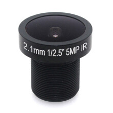 Fisheye Lens 2.1mm 5MP Lens Wide Angle Lens HD Network Lens 180 Degree Wide Angle of View