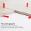 1000PCS Red Tile Leveling Wedges 0.2in for Perfect Tile Alignment 3