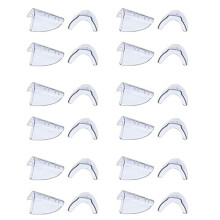 12 Pares de ÓCulos Protetores Laterais Deslizar no Protetor Lateral Transparente para ÓCulos de SegurançA