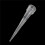 Laboratory Clear White 10UL Lab Liquid Pipette Pipettor Tips 5000 Pcs 5