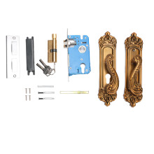 Türgriffschloss-Set im europäischen Stil,