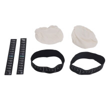Sauerteig-Starterglas-Set, Stoffabdeckung für