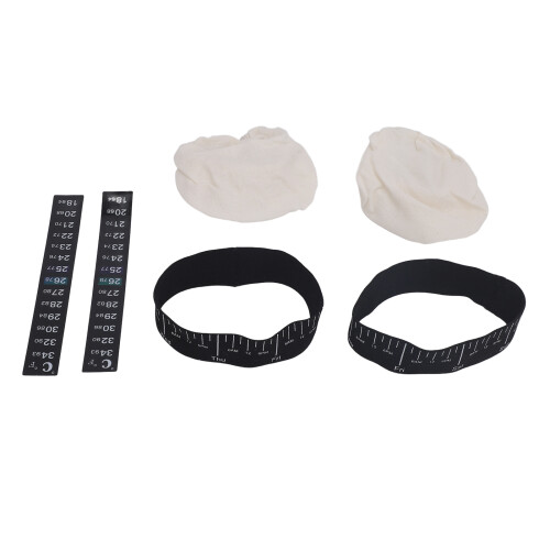 Sauerteig-Starterglas-Set, Stoffabdeckung für