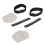 Sauerteig-Starterglas-Set, Stoffabdeckung für 3