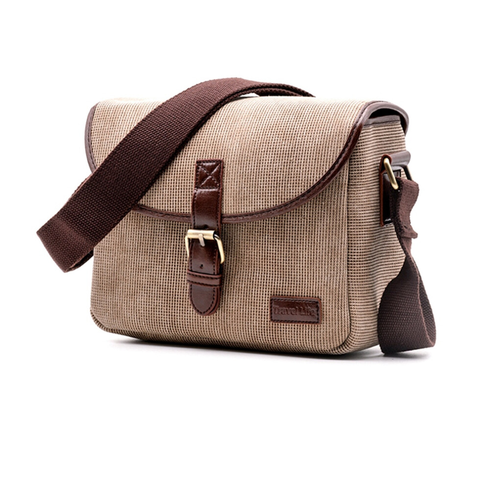 Retro Photo Camera Bag Case Cover For 200D 77D 7D 80D 800D 1300D 6D 70D 760D 750D 700D 600D 100D 1200D 1100D Sx540(Khaki) 4713421424527