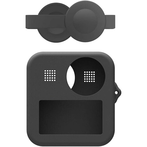 Silicone Case for  MAX Dual Lens Caps Case Cover Protective Case for  MAX Action Camera Accessories