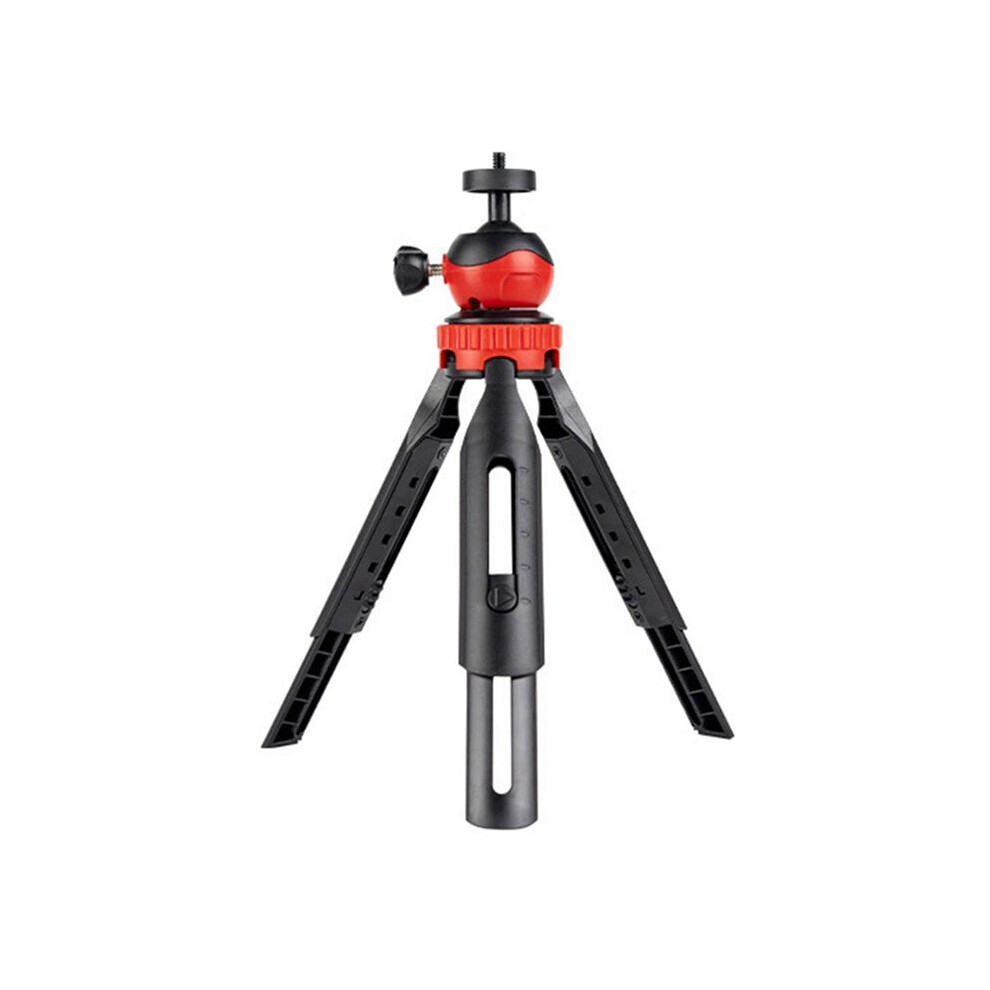 Multifunctional Tripod For Cameras & Phones Desktop Tripod Portable Vlog Selfie Stick With 360 Red 6033051075271