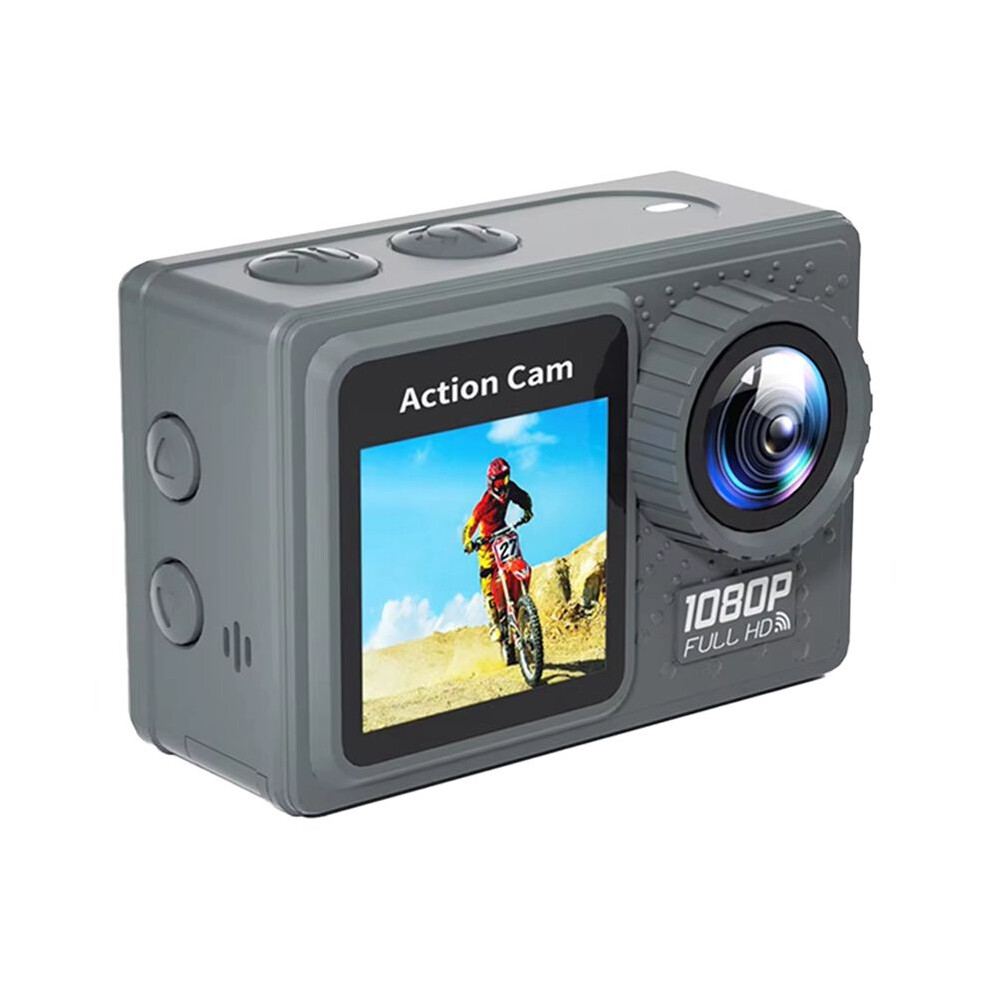Wifi Action Camera 1080P 30Fps Exercise Video Recorder 120 Wide Angle Underwater Camera With Accessories Kit 6032768009586