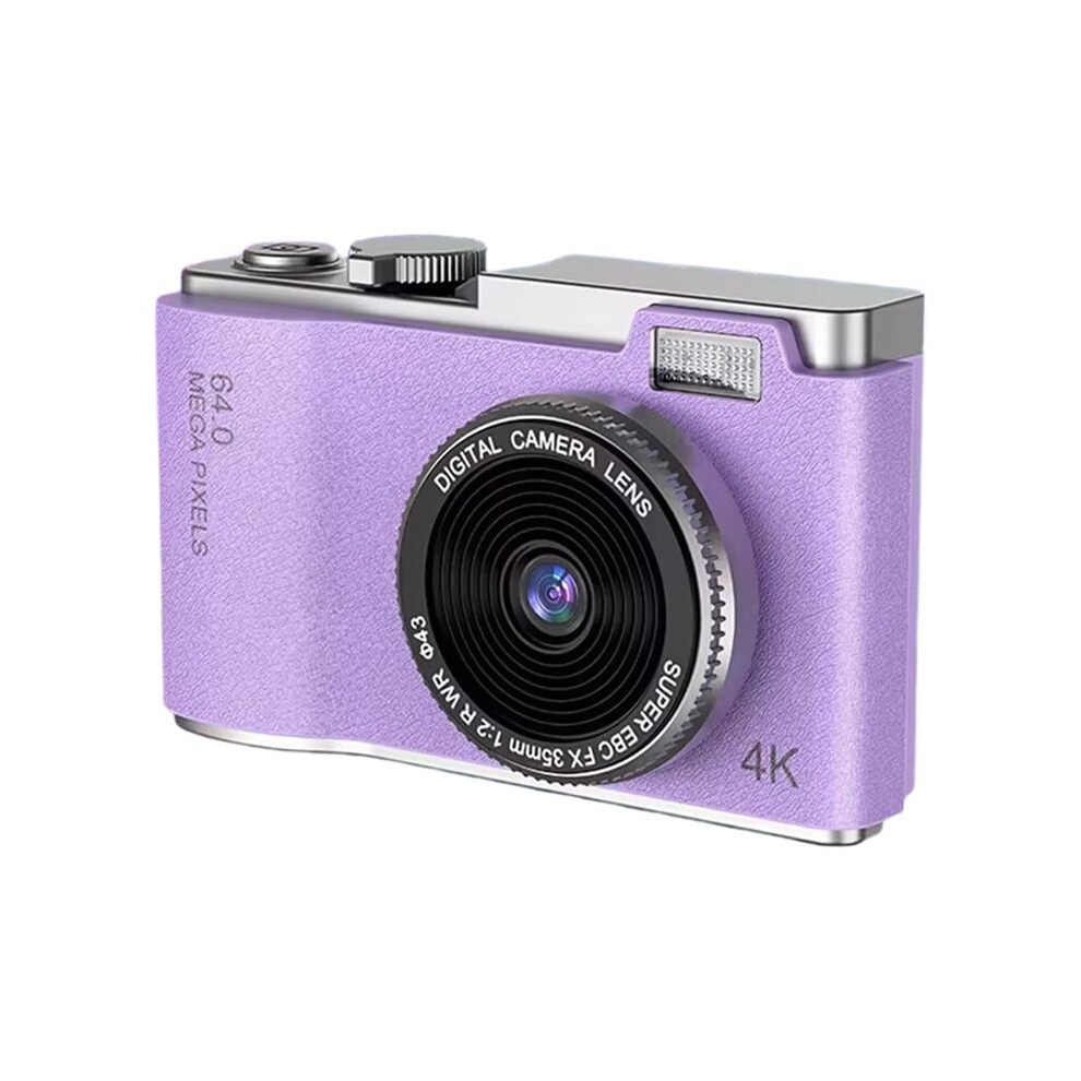 4K Ccd 8X Digital Zoom Digital Camera For Student Compact Digital Photography Camera 180Flip Screen Selfile Camera,B 4713297530490